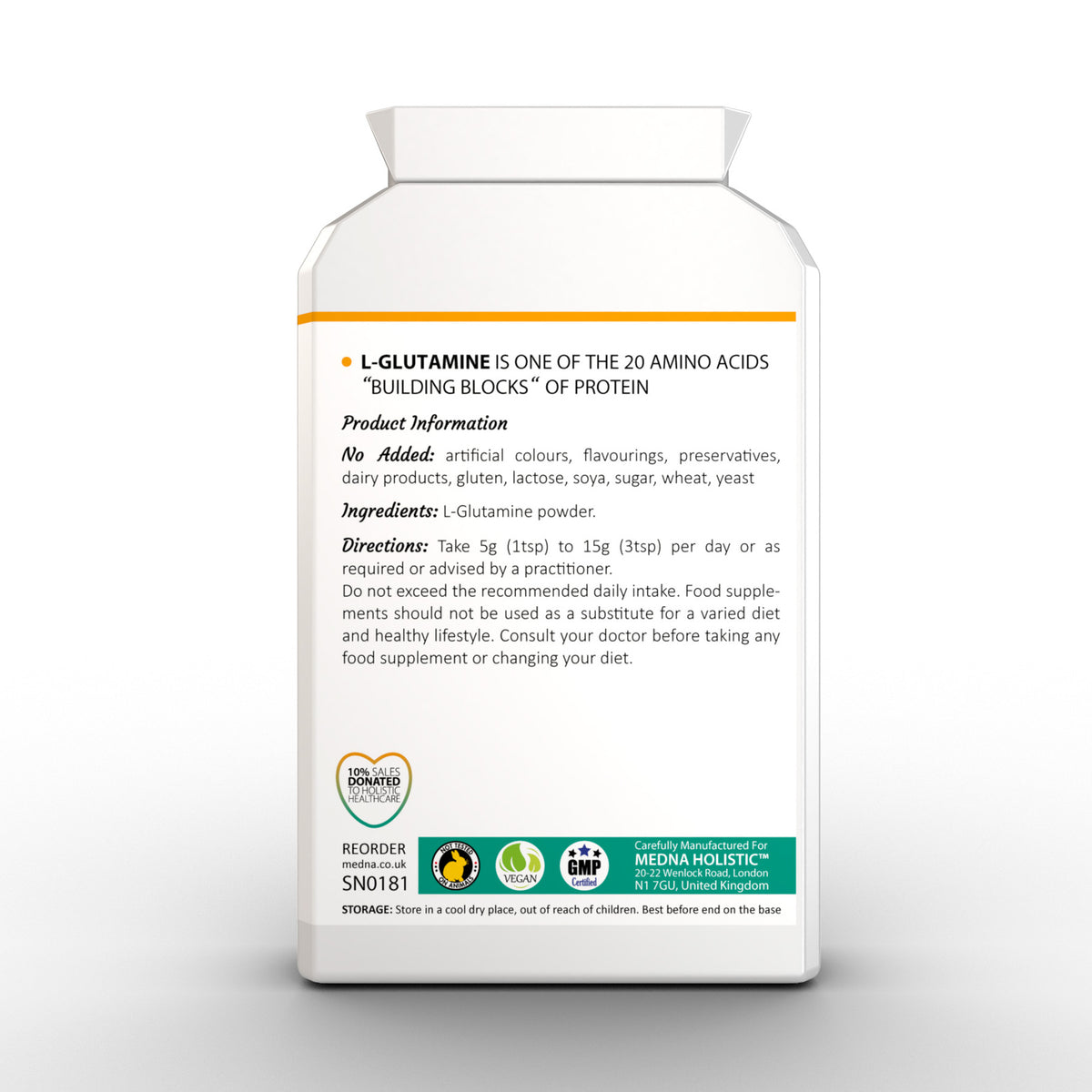 L-Glutamine_Powder_Back