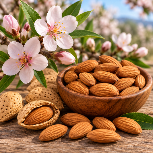 Sweet Almond Oil 1 Litre | Natural Carrier Oil for Soap Making, Massage & Skincare