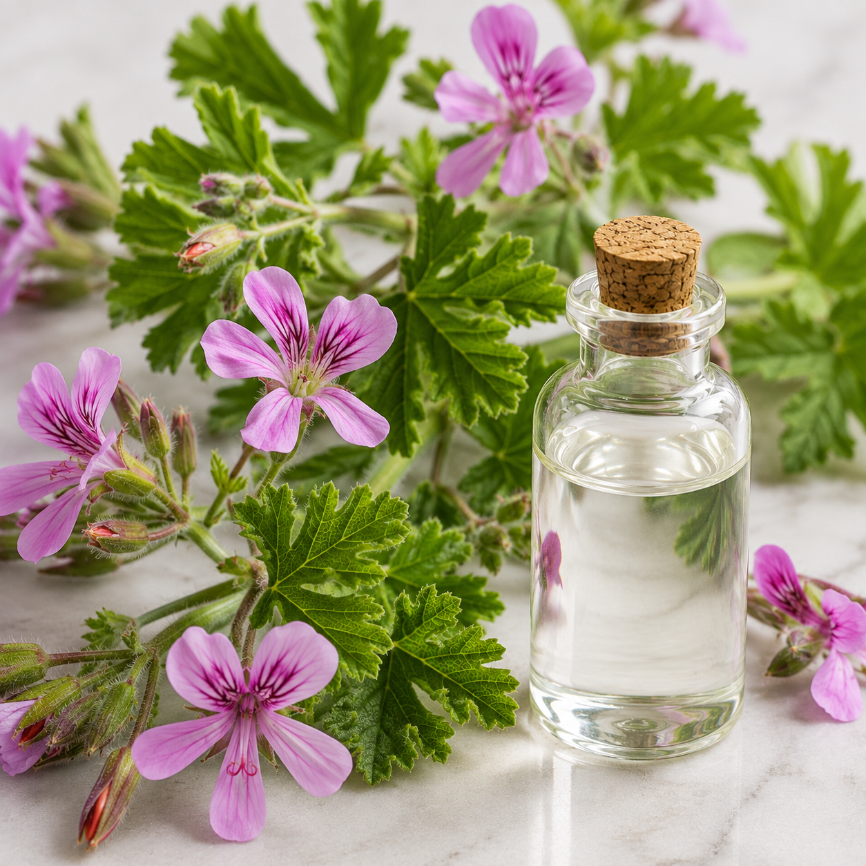 Geranium (Egypt) Essential Oil 0.5Kg for Diffusers, Massage & Skincare