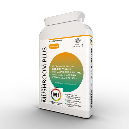 MUSHROOM PLUS - Immunity Complex with Maitake, Reishi, Shiitake, Lion’s Mane & Chaga Mushrooms