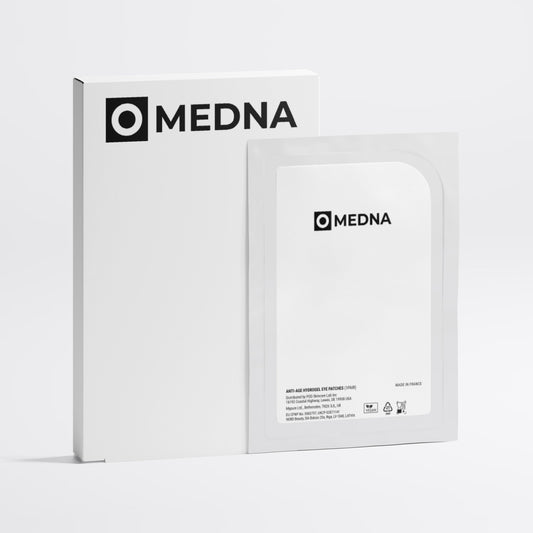 Medna Anti-Ageing Hydrogel Eye Patches with Niacinamide, Hyaluronic Acid & Gold (7 Pairs)