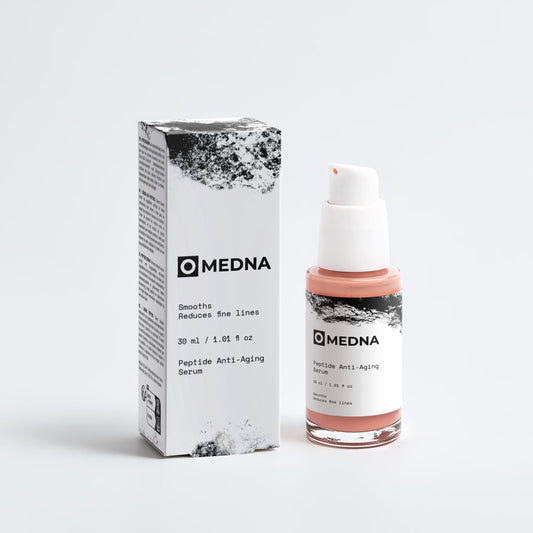 Medna Peptide Serum with Hexapeptide-11, Hyaluronic Acid & Ginkgo Biloba Extract