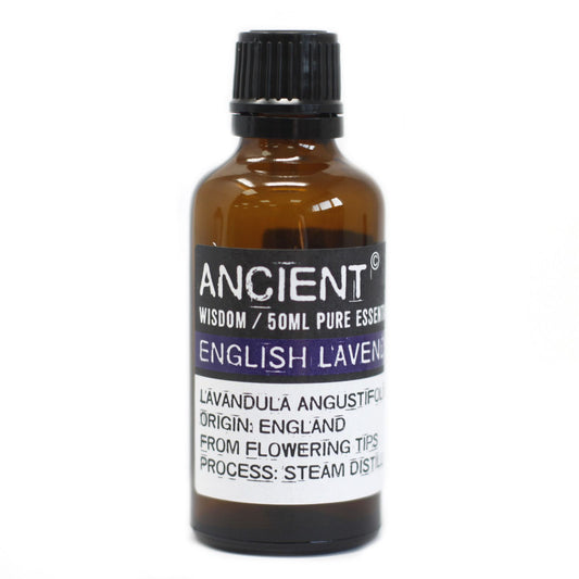 English Lavender Essential Oil 50 ml Professional Essential Oil for Massage, Soap & Aromatherapy