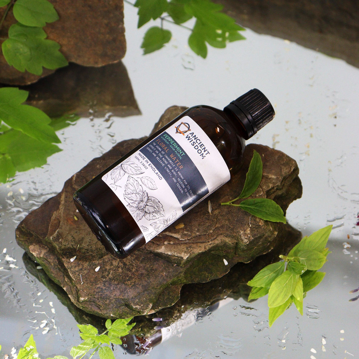 Peppermint Hydrolat 100 ml | Floral Water for Skincare, Bath & Body Care