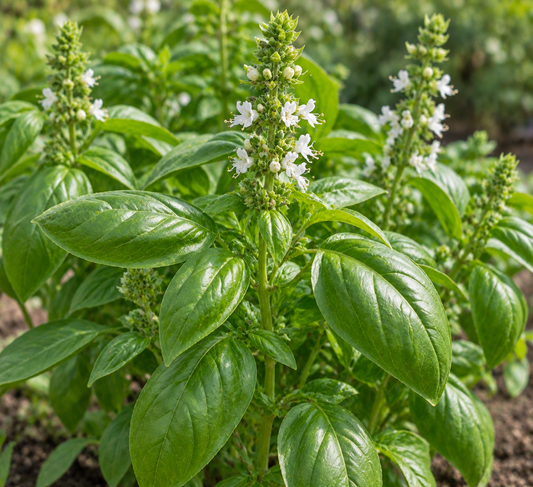 Basil Essential Oil 50 ml Professional Essential Oil for Massage, Soap & Aromatherapy