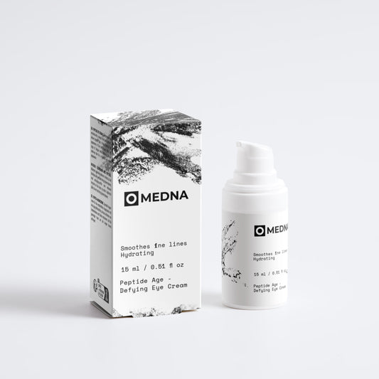 Medna Peptide Age-Defying Eye Cream with Peptides, Vitamin C & Vitamin E