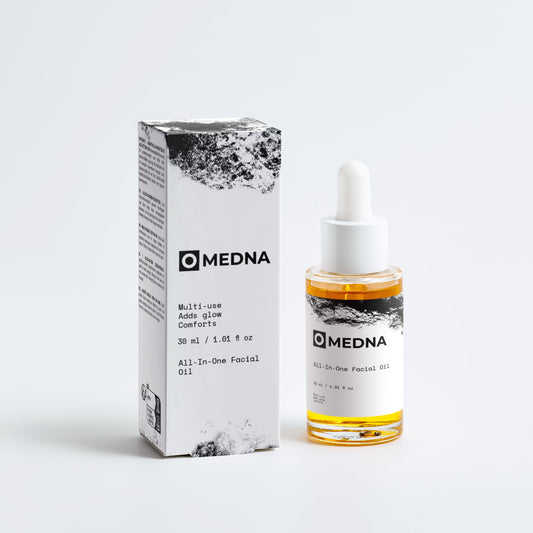Medna All-In-One Facial Oil with Jojoba, Avocado & Sea Buckthorn Oil