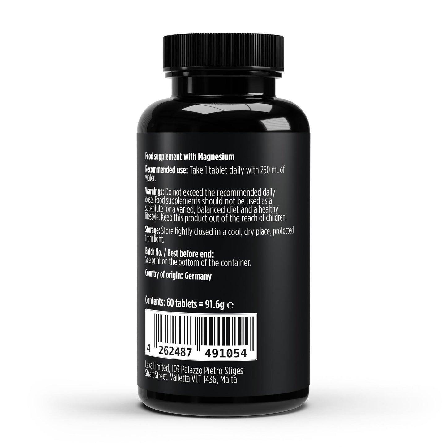 Magnesium Complex - 4 Premium Magnesium Forms | 60 Vegan Tablets