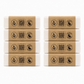 Just Tallow by Medna Hygiene, 8-Bar Pack of 100% Tallow Handmade Soap