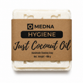 Just Coconut Oil by Medna Hygiene, 4-Bar Pack of  100% Coconut Oil Handmade Soap