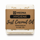Just Coconut Oil by Medna Hygiene, 4-Bar Pack of  100% Coconut Oil Handmade Soap