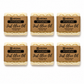 Just Olive Oil by Medna Hygiene, 6er-Pack handgemachte Seife aus 100 % Olivenöl