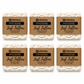 Just Tallow by Medna Hygiene, 6-Bar Pack of 100% Tallow Handmade Soap
