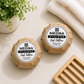 Just Tallow by Medna Hygiene, Twin Pack of 100% Tallow Handmade Round Soap