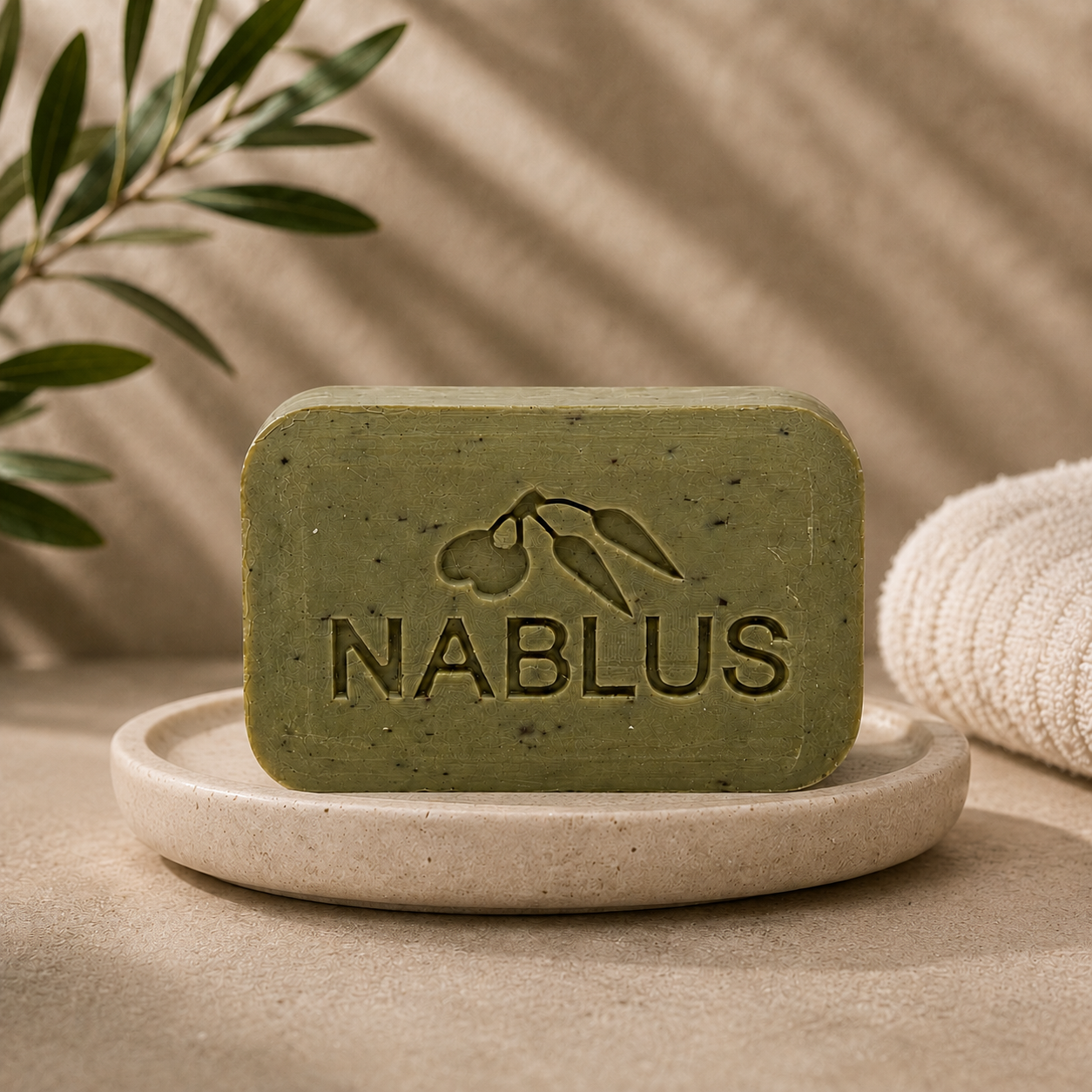 Organic Thyme Soap by Nablus, Box of 12 - Suitable for Mature Skin