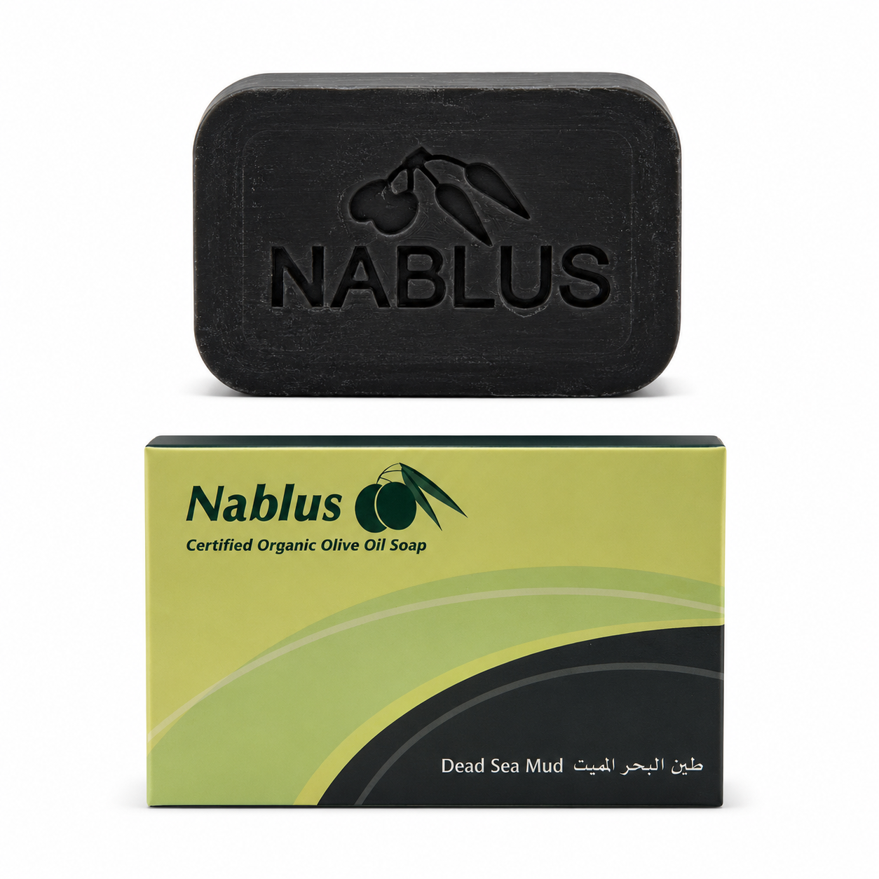 Natural Dead Sea Mud Soap by Nablus - Box of 12
