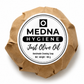 Just Olive Oil by Medna Hygiene, Twin Pack of 100% Olive Oil Handmade Round Soap