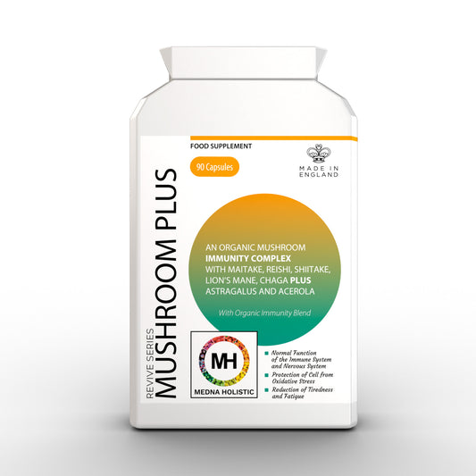 MUSHROOM PLUS - Immunity Complex with Maitake, Reishi, Shiitake, Lion’s Mane & Chaga Mushrooms
