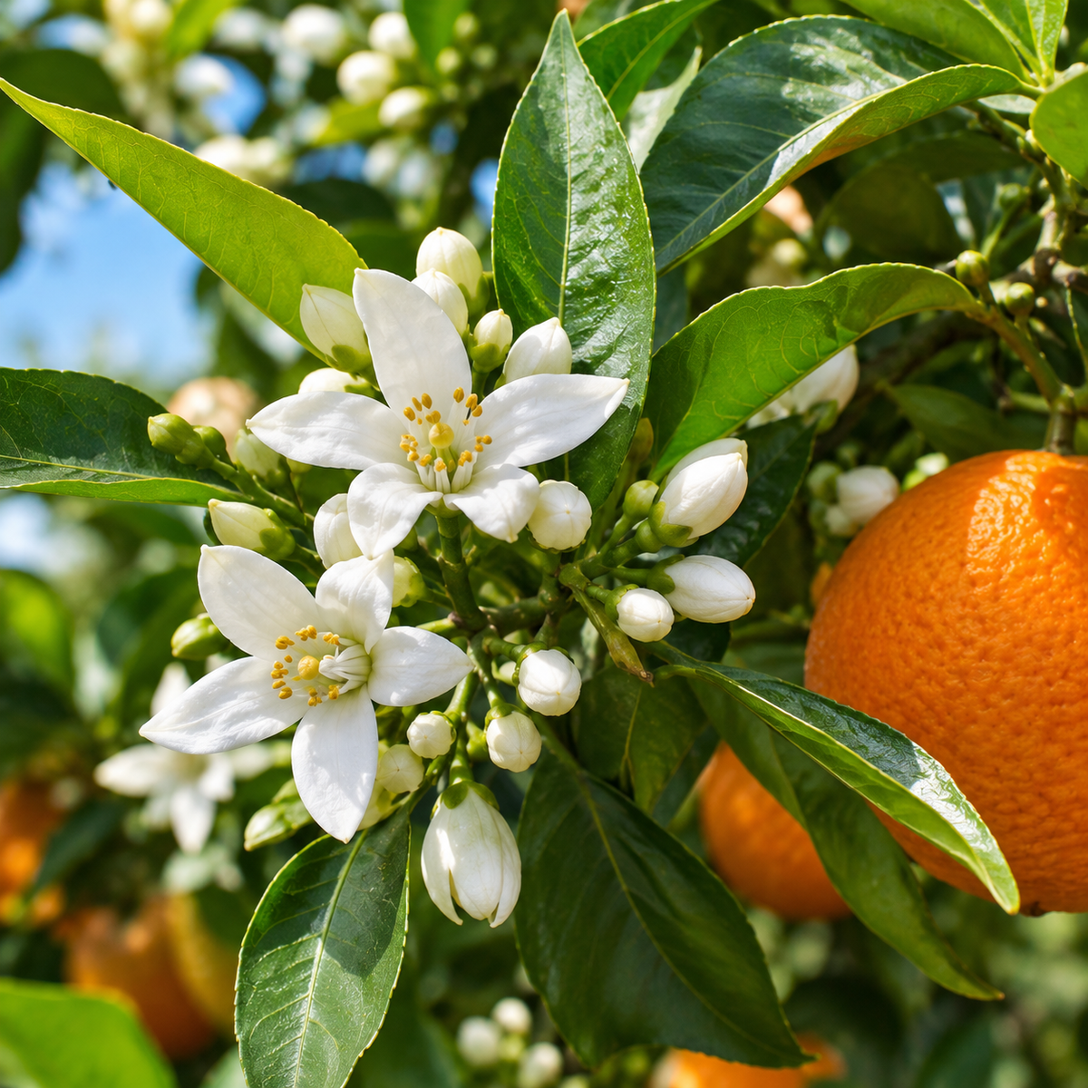 Neroli Essential Oil 50 ml | Pure Natural Bitter Orange Blossom Oil for Perfume, Skincare & Aromatherapy