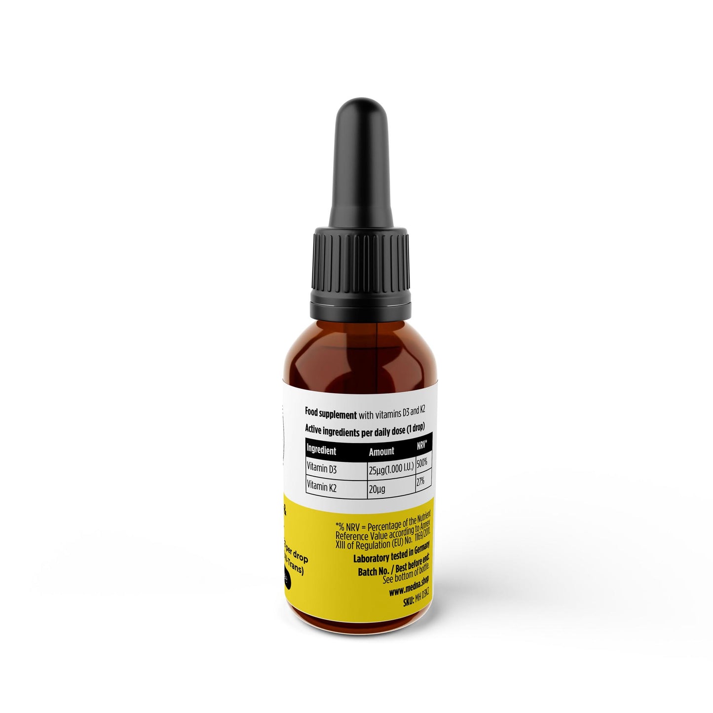Vitamin D3 + K2 Drops