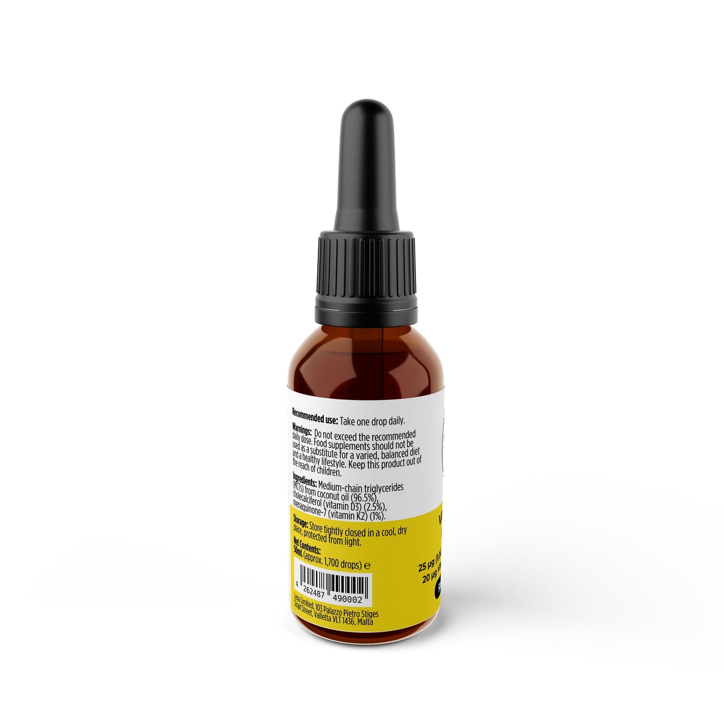 Vitamin D3 + K2 Drops
