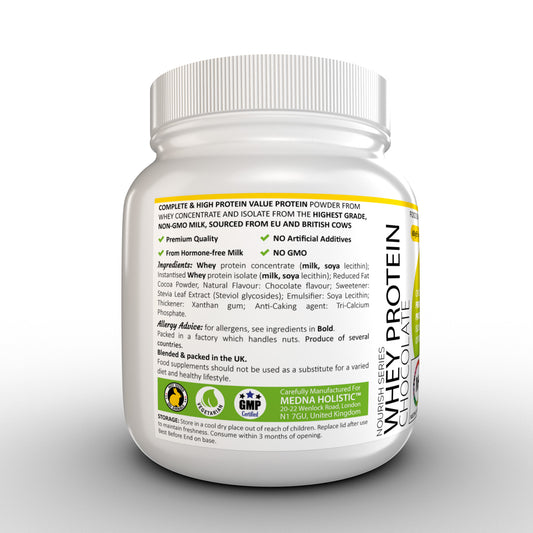 WHEY PROTEIN CHOCOLATE - Whey Protein Concentrate & Whey Protein Isolate