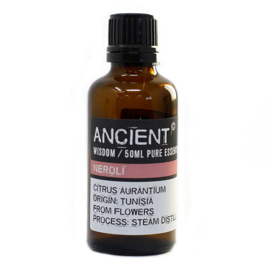Neroli Essential Oil 50 ml | Pure Natural Bitter Orange Blossom Oil for Perfume, Skincare & Aromatherapy