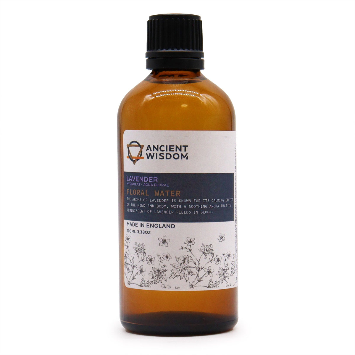 Lavender Hydrolat 100 ml | Floral Water for Skincare, Bath & Body Care
