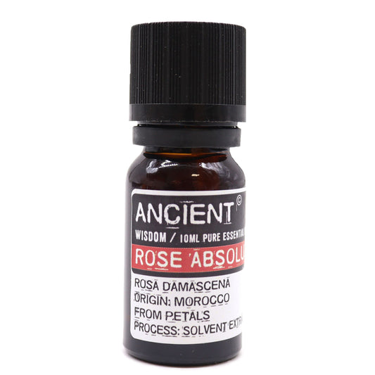Rose Absolute 10 ml | 100 % Pure Natural Essential Oil for Perfume, Skincare & Aromatherapy