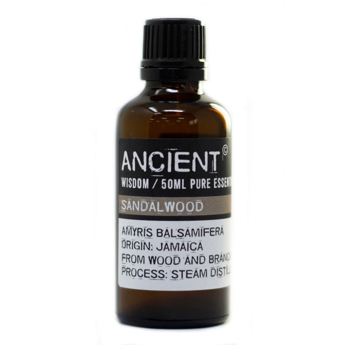 Sandalwood Amayris 50 ml Professional Essential Oil for Massage, Soap & Aromatherapy