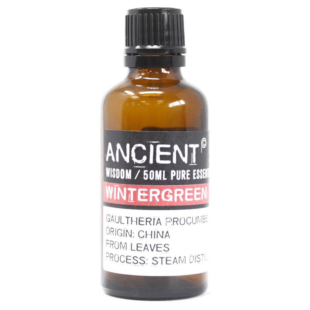 Wintergreen 50 ml Professional Essential Oil for Massage, Soap & Aromatherapy