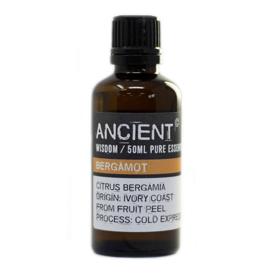 Bergamot (FCF) Essential Oil 50 ml Professional Essential Oil for Massage, Soap & Aromatherapy