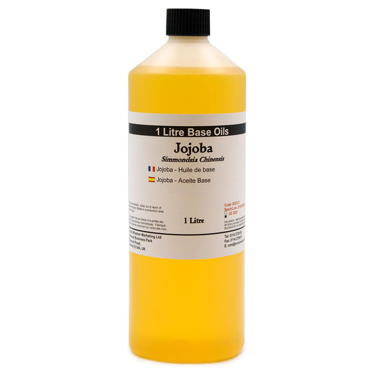 Jojoba Oil 1 Litre | 100% Pure Natural Oil for Skincare & Massage