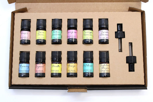 Top 12 Aromatherapy Essential Oil Gift Set 12 x 5ml