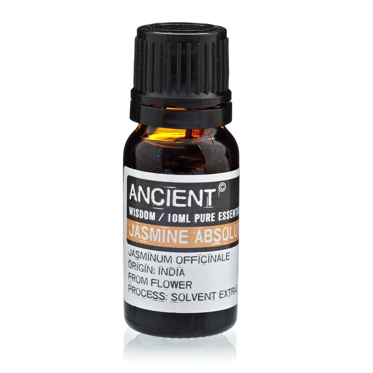 Jasmine Absolute 10 ml | 100 % Pure Natural Essential Oil for Perfume, Skincare & Aromatherapy