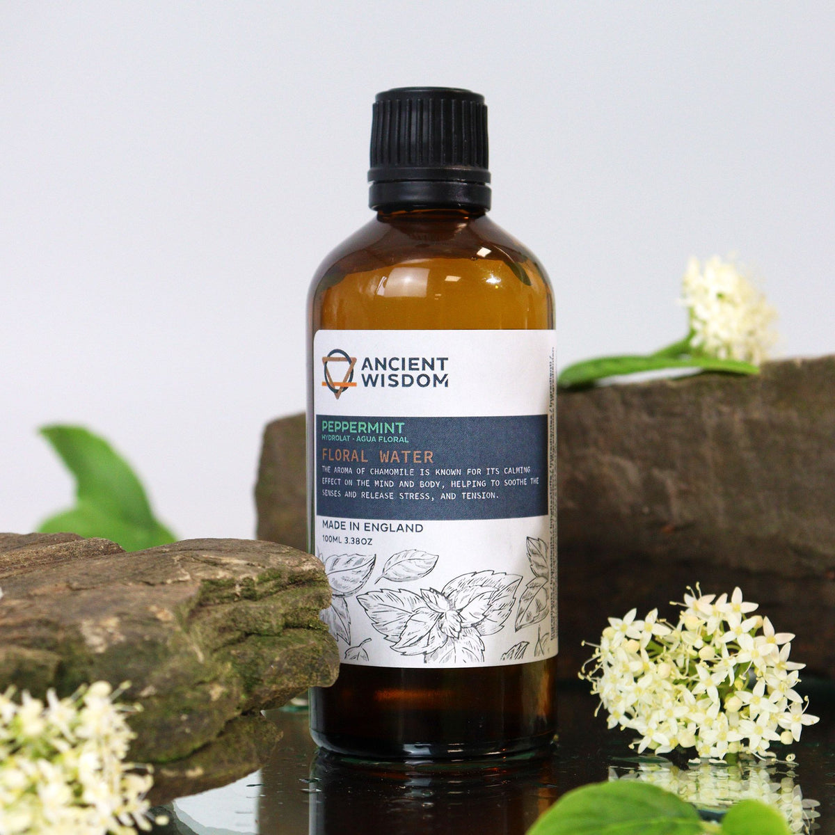 Peppermint Hydrolat 100 ml | Floral Water for Skincare, Bath & Body Care
