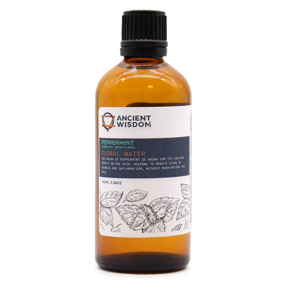 Peppermint Hydrolat 100 ml | Floral Water for Skincare, Bath & Body Care