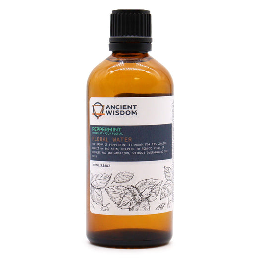Peppermint Hydrolat 100 ml | Floral Water for Skincare, Bath & Body Care