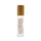 Rock Quartz Essential Oil Roller Bottle - Bamboo Lid & Rock Quartz Roller Ball