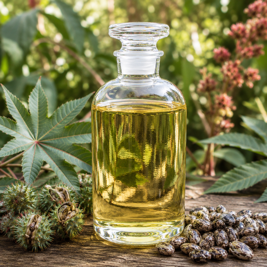 Castor Oil 1 Litre | 100% Pure Cold Pressed Oil for Skincare, Haircare & Soap Making