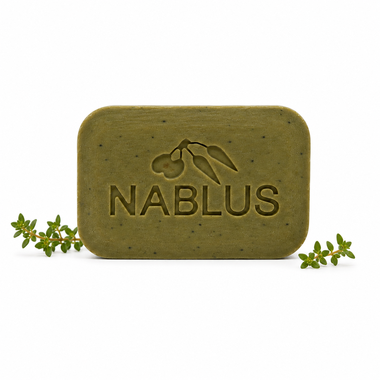 Organic Thyme Soap by Nablus, Box of 12 - Suitable for Mature Skin